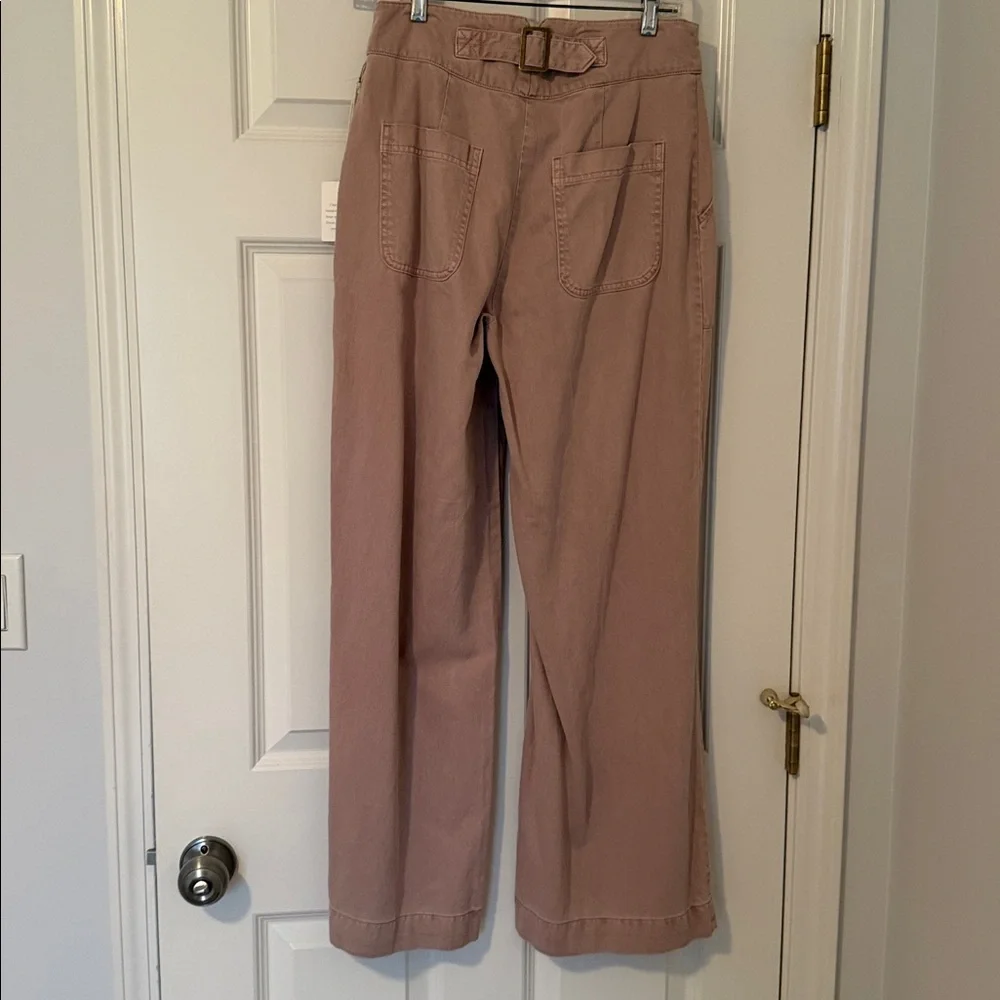 Joie Wide Leg Utility Pants in Mauve